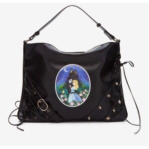 NEW Her Universe Edward Scissorhands Studded Hobo Shoulder Bag Grunge Whimsigoth